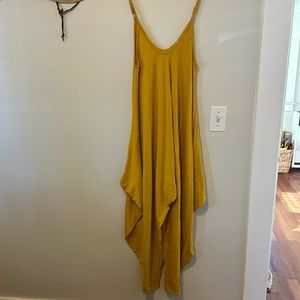 Yellow jumpsuit